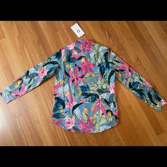 SOLD NWT Sézane Pierro shirt 34/2 XS - Picture 4 of 6